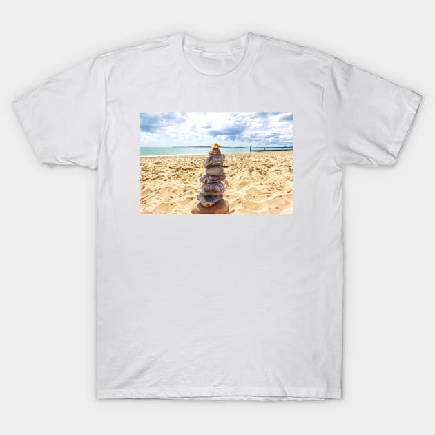 Photo Rock Balancing T-Shirt by ShutterStudios